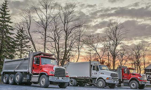 D & R Disposal - trucks Akwesasne Kawehnoke